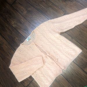 VINTAGE PINK CARDIGAN
